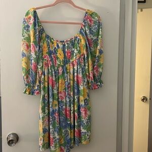 Faithfull the Brand Flower Dress USA 4 / Small